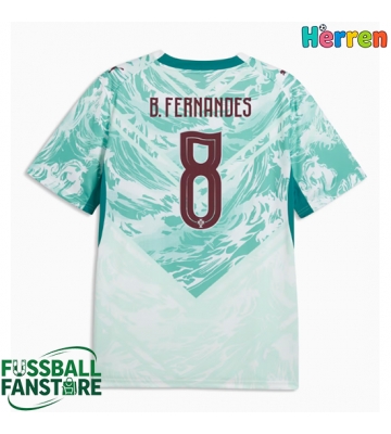 Portugal Bruno Fernandes #8 Replik Auswärtstrikot WM 2026 Kurzarm
